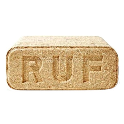 Брикет топливный ruf. Береза и MIX (береза+хвоя) 96 уп/пал. (12шт/уп-10кг) 