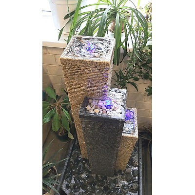 Фонтан садовый  "Колонны" (сухой фонтан)