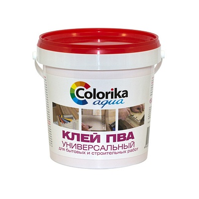 Клей ПВА "Colorika Aqua" универсальный 1 кг