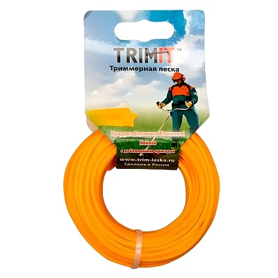 3,0мм Триммерная леска "ТРИМИТ" круг 15м