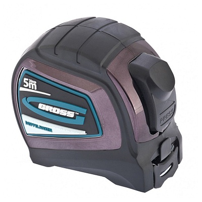 <31124>Рулетка "Doppelhaken", 5 м*25 мм, двухсторонний зацеп