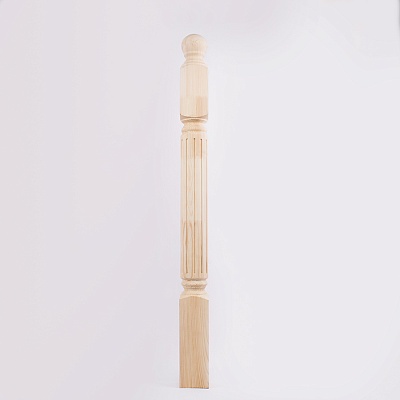 СТОЛБ ДЛЯ ЛЕСТНИЦЫ ХВОЙНЫЙ №9 90Х90Х1120 ММ