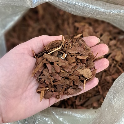 Кора сосны фракция 10-30см