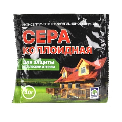 Сера коллоидная 40г ДМ