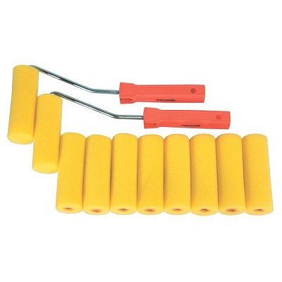 <802835>Набор мини-валиков " ПОРОЛОН "100 мм, D- 35 мм, D р