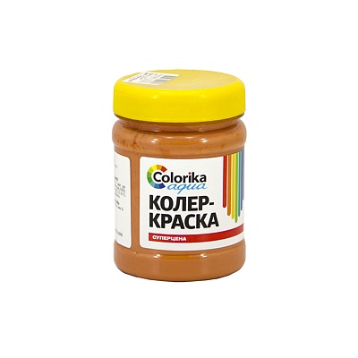 Колер-краска Colorika Aqua охра красная 0,3 кг