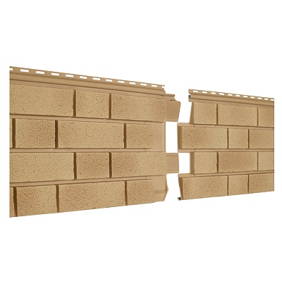 Фасад. панель "Ст-Хаус" Клинкер балтик светлая медь (15шт/уп)(ЮП) 1950х292