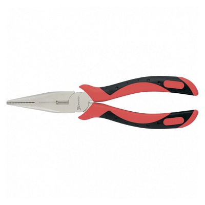 <17136> Длинногубцы "Matrix" 160мм никель, изол.ручки