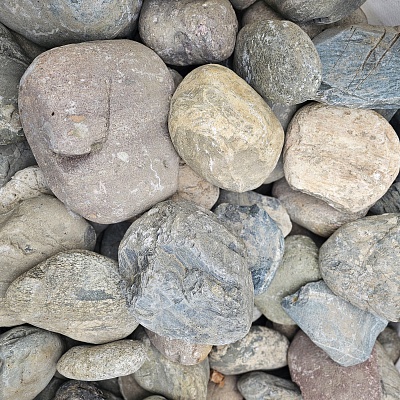 Цветной булыжник фр. 200-300 мм