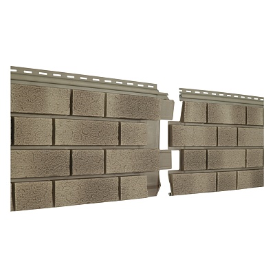 Фасад. панель "Ст-Хаус" Клинкер балтик пустыня (15шт/уп)(ЮП) 1950х292