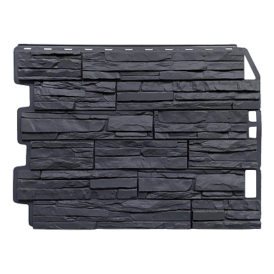 Фасайдинг Скол 3D-Facture, асфальт 725*570 (FB)