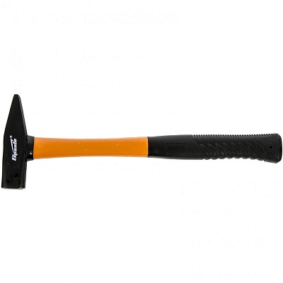 <10375> Молоток слесарный, 500 г.,фибергласовая обрезиненная