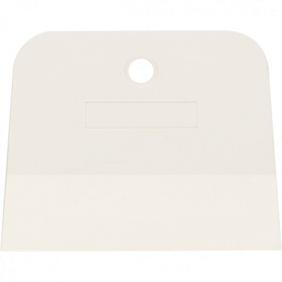 <85834> Шпатель, белая резина, 100 мм /СИБРТЕХ