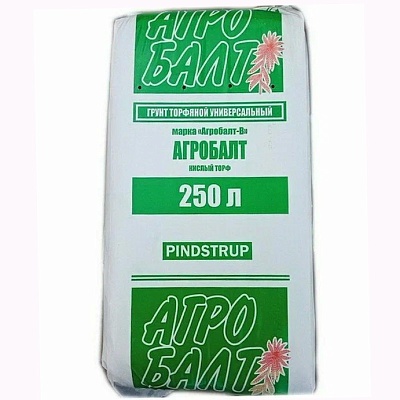 Агробалт-В верховой кислый 250л фр.0-20 (зеленый)