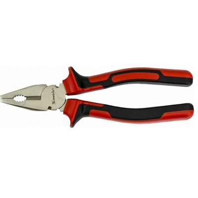 <16906> Плоскогубцы комб. "Matrix""Nickel" 200мм, изол.ручки