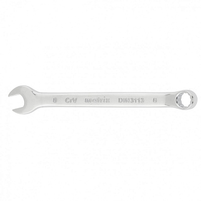 <15153> Ключ комб. 9мм "MATRIX" CR-V зеркальная полировка
