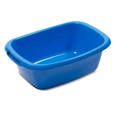 <9101043> Таз овальный 32 л. синий