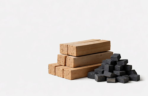 Топливные брикеты, уголь