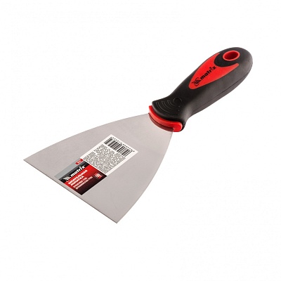 <85510> Шпатель лопатка из нерж. стали, 100 мм, 2-комп. ручк