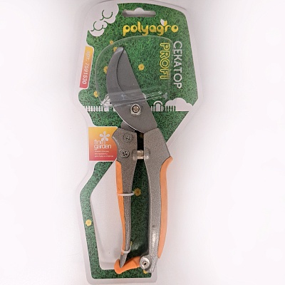 Секатор,металлич.обрезин.рукоятки Profi 7591530