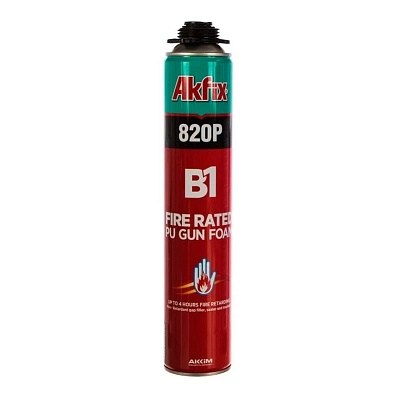 Монтажная пена проф. 65 л противопожарная Akfix 820Р В1 850 гр