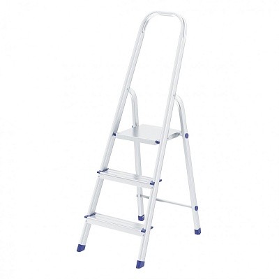 <97713> Стремянка 3-ступ алюм. СИБРТЕХ