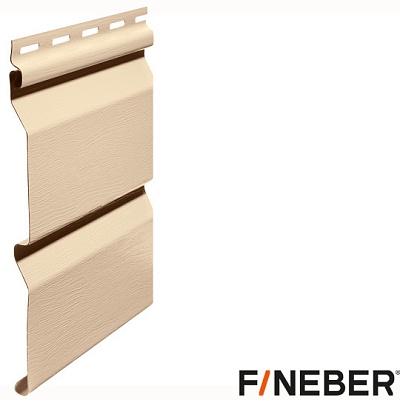 Сайдинг FineBer Дачный Лён 3,05х0,205 (18шт/уп)