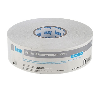 ЛЕНТА КУРТ ДЛЯ ШВОВ 75 М КНАУФ