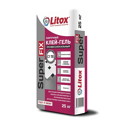 Клей-гель Super Fix  25 кг "Литокс"