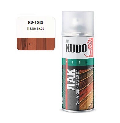 KU-9045 Лак тонир. д/дерева акрил.универ."Палисандр" 520 мл,