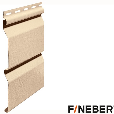 Сайдинг FineBer Дачный Молочай 3,05х0,205 (18шт/уп)