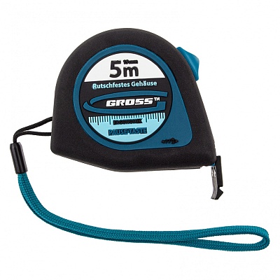<31102>Рулетка "Ergonomisch", 5 м*19 мм, магн. зацеп/GROSS