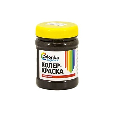 Колер-краска Colorika Aqua темно-коричневая 0,3 кг