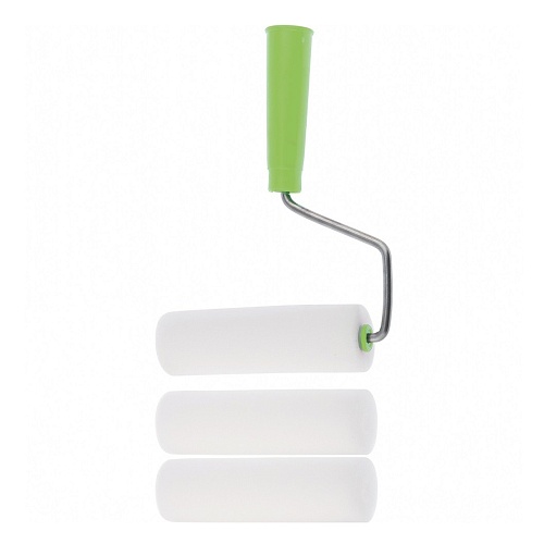 <80452> Наб: валик " ПОРОЛОН " с ручкой+2 шубки,180 мм,D вал