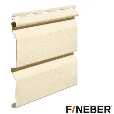 Сайдинг FineBer Standart Шампань 3,66х0,205 (16шт/уп)