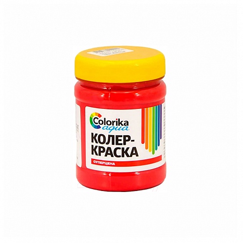 Колер-краска Colorika Aqua красная 0,3 кг