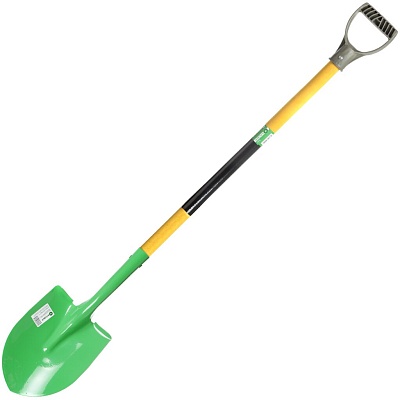 Лопата для сыпучих грузов с окр.чер. и V-руч."КЛЕВЕР" 264884
