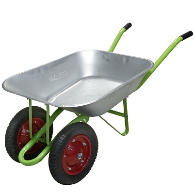 Тачка садовая  Техпром  WB7402S 2кол. 65л/160кг. 231411