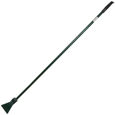 <408726> Ледоруб с топором, кованный, черенок металл, резина