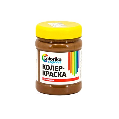 Колер-краска Colorika Aqua коричневая 0,3 кг