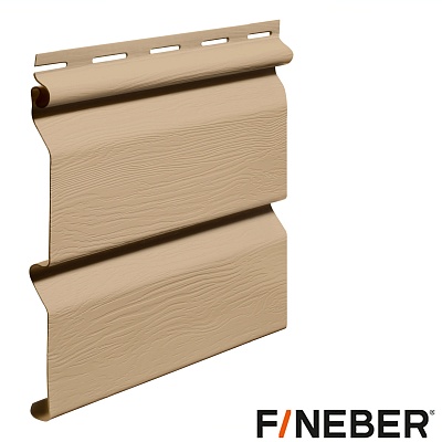 Сайдинг FineBer Standart Бежевый 3,66х0,205 (16шт/уп)