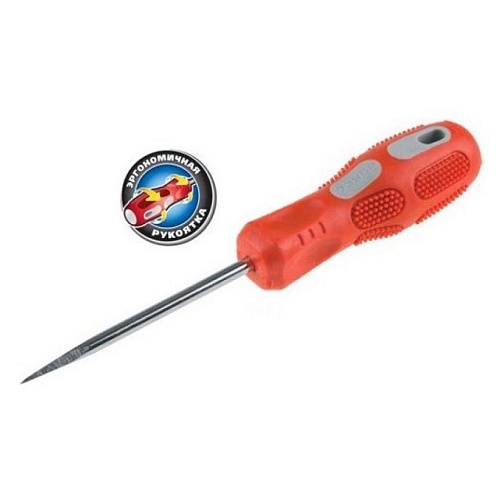 <09572> Шило ЗУБР "Мастер" хозяйственное, двухкомпонентная рукоятка, 75мм